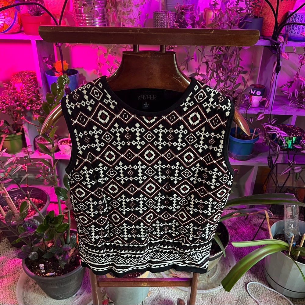 Printed tank/vest ♥️